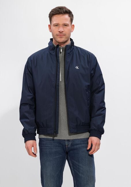 CALVIN KLEIN Jack LS RIPSTOP PADDED HARRINGTON JKT Bleu fonc&eacute; - large