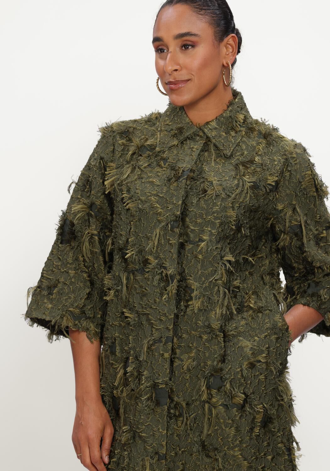 COPENHAGEN MUSE Mini robe CMJANY-DRESS Vert fonc&eacute; - large