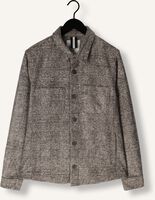 Grijze PROFUOMO Overshirt OVERSHIRT KNIT CHECK Grijze PROFUOMO Overshirt OVERSHIRT KNIT CHECK - medium