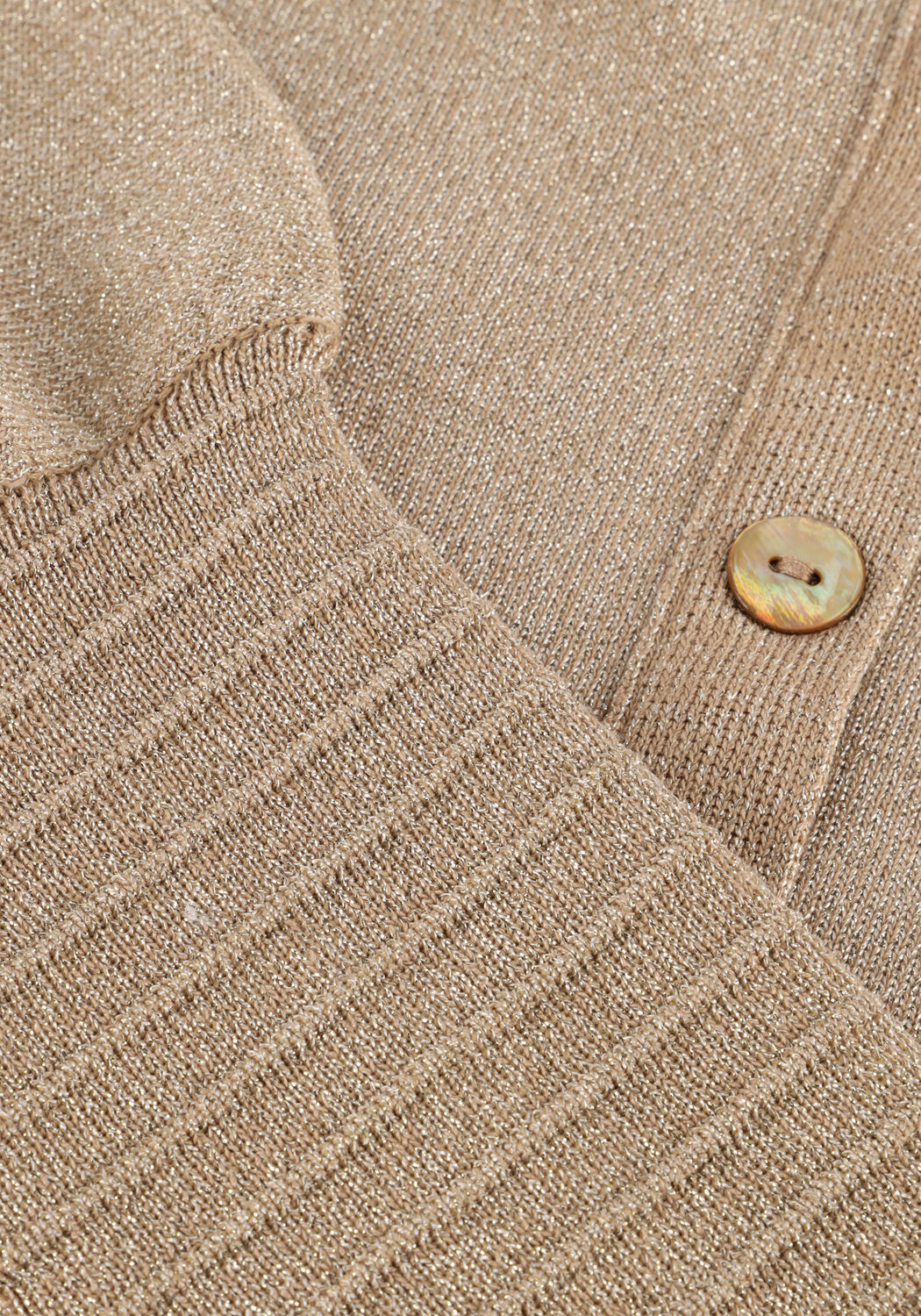 NUKUS Pull JORIEN PULLOVER LUREX en camel - large