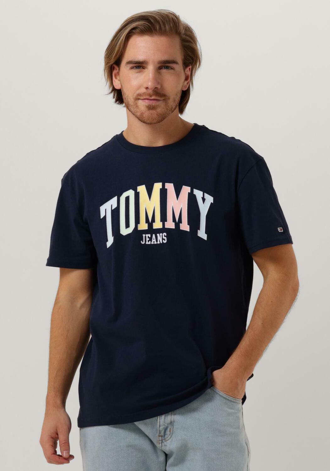 Tommy jeans t shirt heren cheap