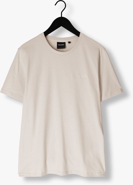 LYLE & SCOTT T-shirt EMBROIDERED T-SHIRT en beige - large