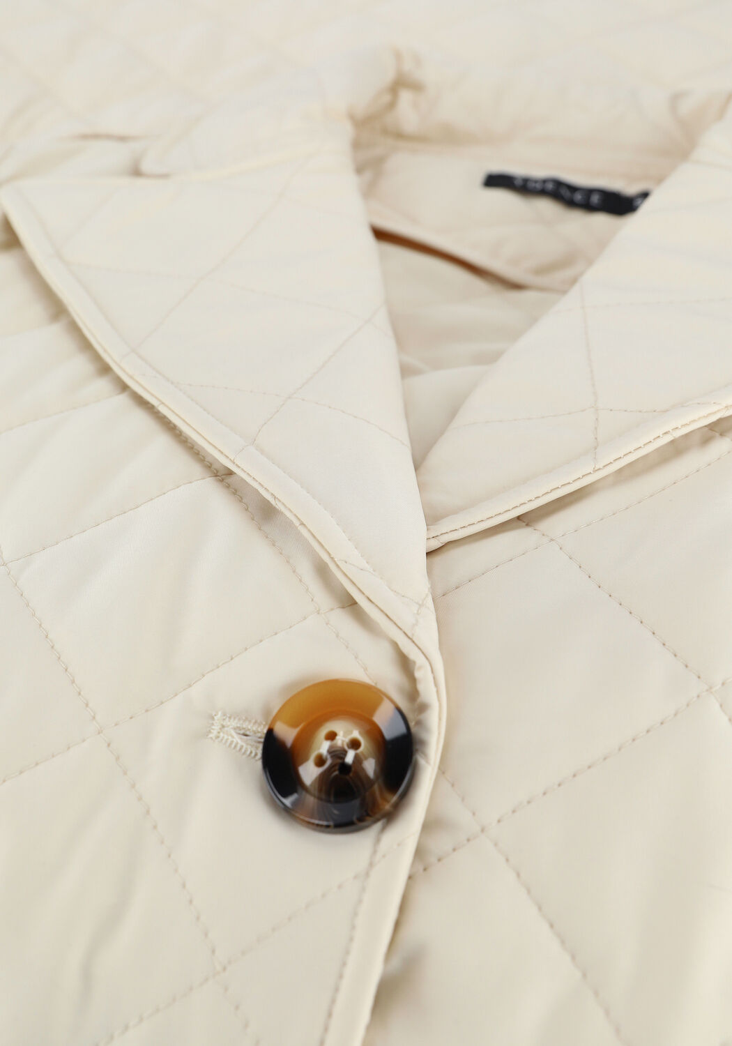 YDENCE Veste matelass&eacute; COAT FLORA Blanc - large