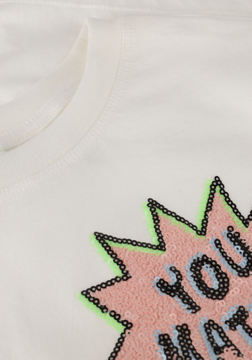 Witte MOLO T-shirt REINETTE - large