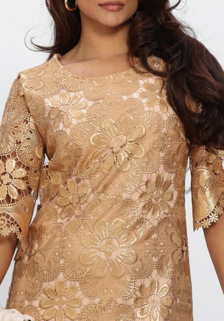 Gouden ANA ALCAZAR Mini jurk 041719-3787 - large