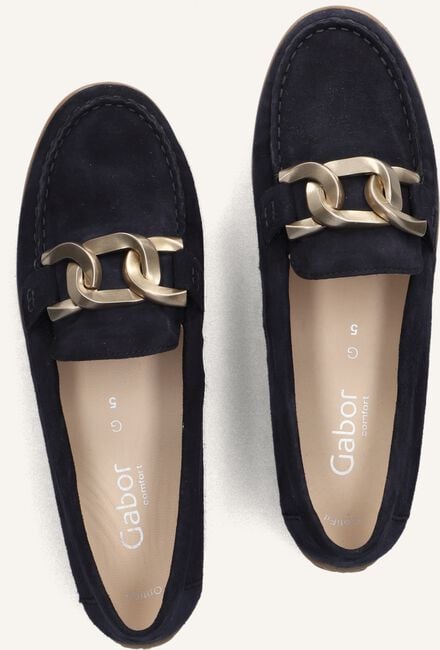 Blauwe GABOR Mocassins 444.1 Blauwe GABOR Mocassins 444.1 - large