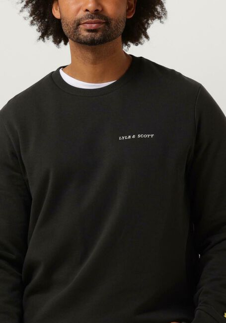 LYLE & SCOTT Chandail EMBROIDERED CREW NECK SWEATSHIRT Anthracite - large