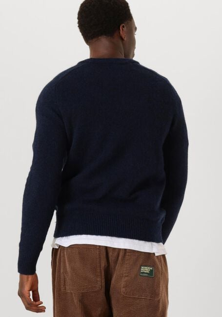SELECTED MEN Pull SLHRAI LS KNIT CREW NECK NOOS Bleu foncé - large