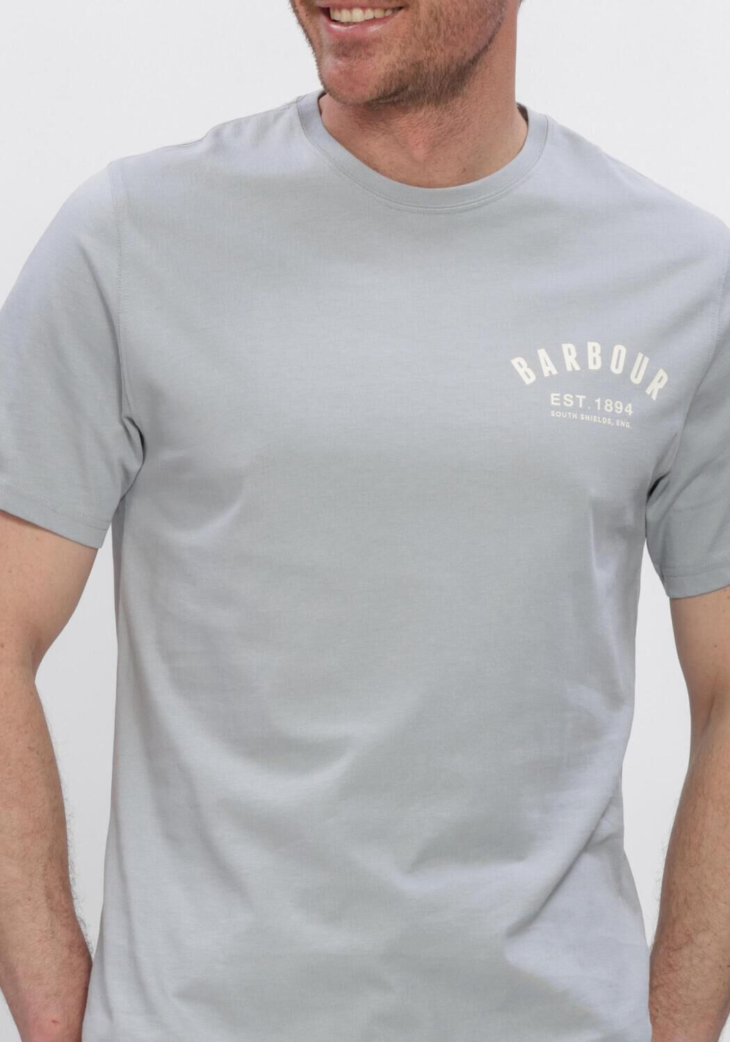 BARBOUR T-shirt PREPPY T-SHIRT Bleu clair - large