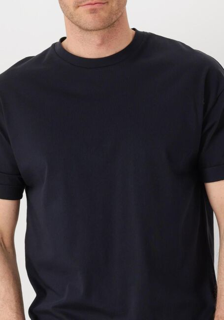 Donkerblauwe DRYKORN T-shirt THILO 520198 - large