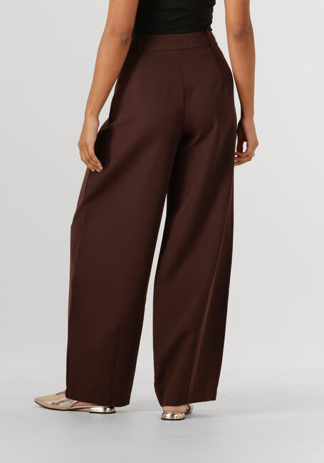 REFINED DEPARTMENT Pantalon large KALY en marron - large