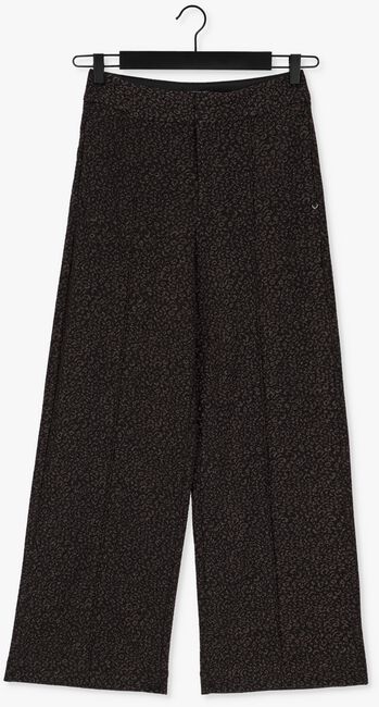 SCOTCH & SODA Pantalon large HIGH RISE JERSEY SHINY PATTERN en noir - large