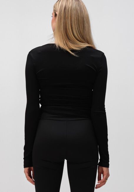 NEO NOIR Gilet NIA JERSEY WRAP BLOUSE en noir - large