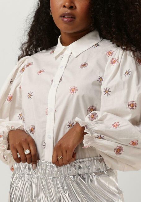 YDENCE BLOUSE CINDY FLOWER Blouses Corail - large