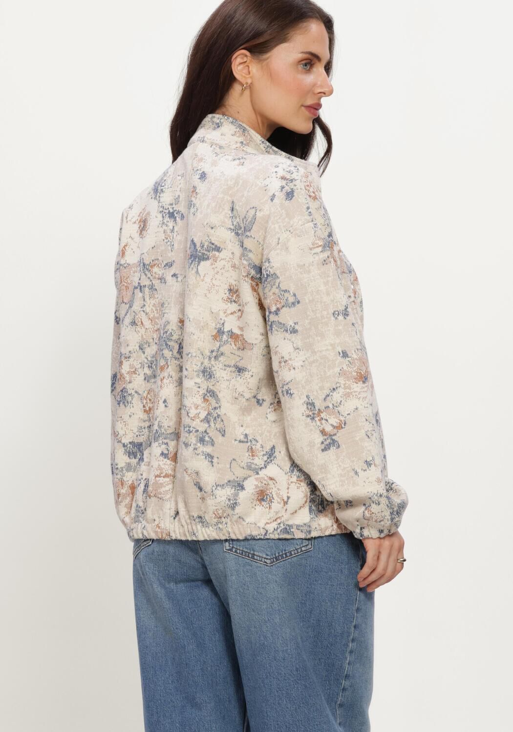 Gebroken wit STUDIO ANNELOES  Nouri jacquard jacket - large
