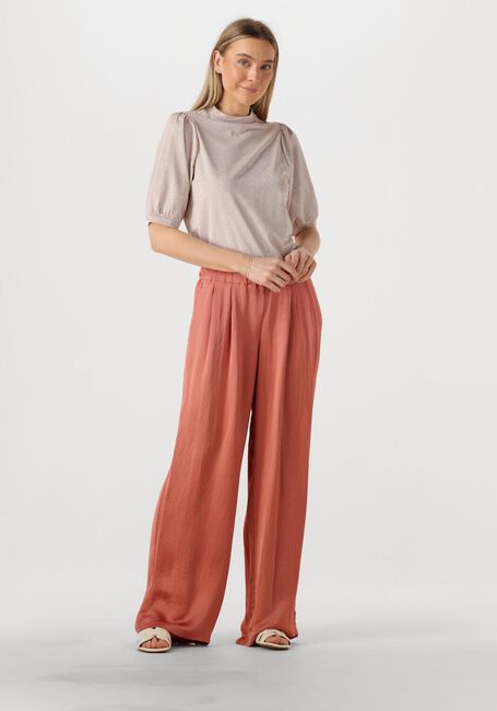SUMMUM Pantalon large TROUSERS HEAVY SILKY TOUCH Corail - large