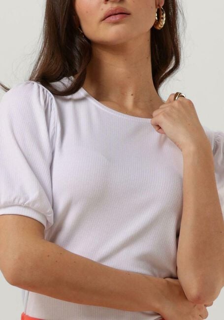 OBJECT T-shirt OBJJAMIE S/S TOP en blanc - large
