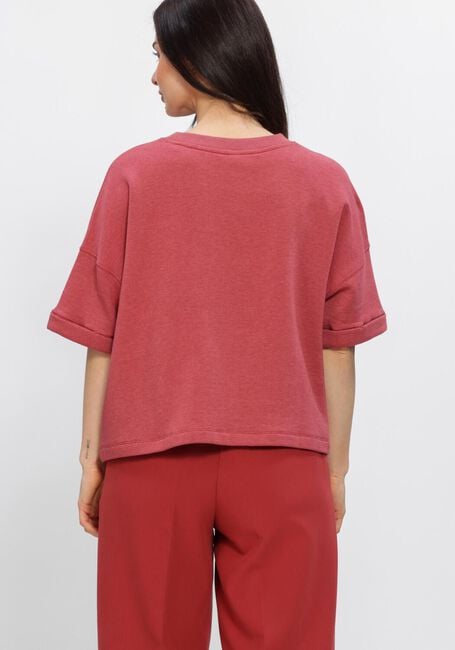 SUMMUM TOP SHORT SLEEVE SWEAT Hauts & T-shirts en rouge - large