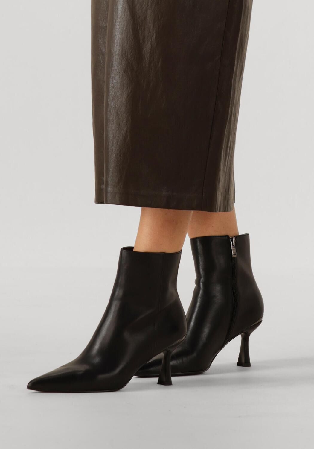 Bruine STEFANO LAURAN Enkellaarsjes BOTIN - large