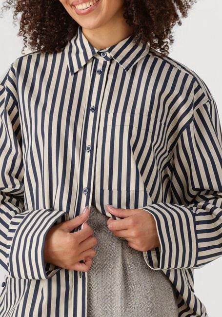 SECOND FEMALE AILA SHIRT Blouses en bleu - large