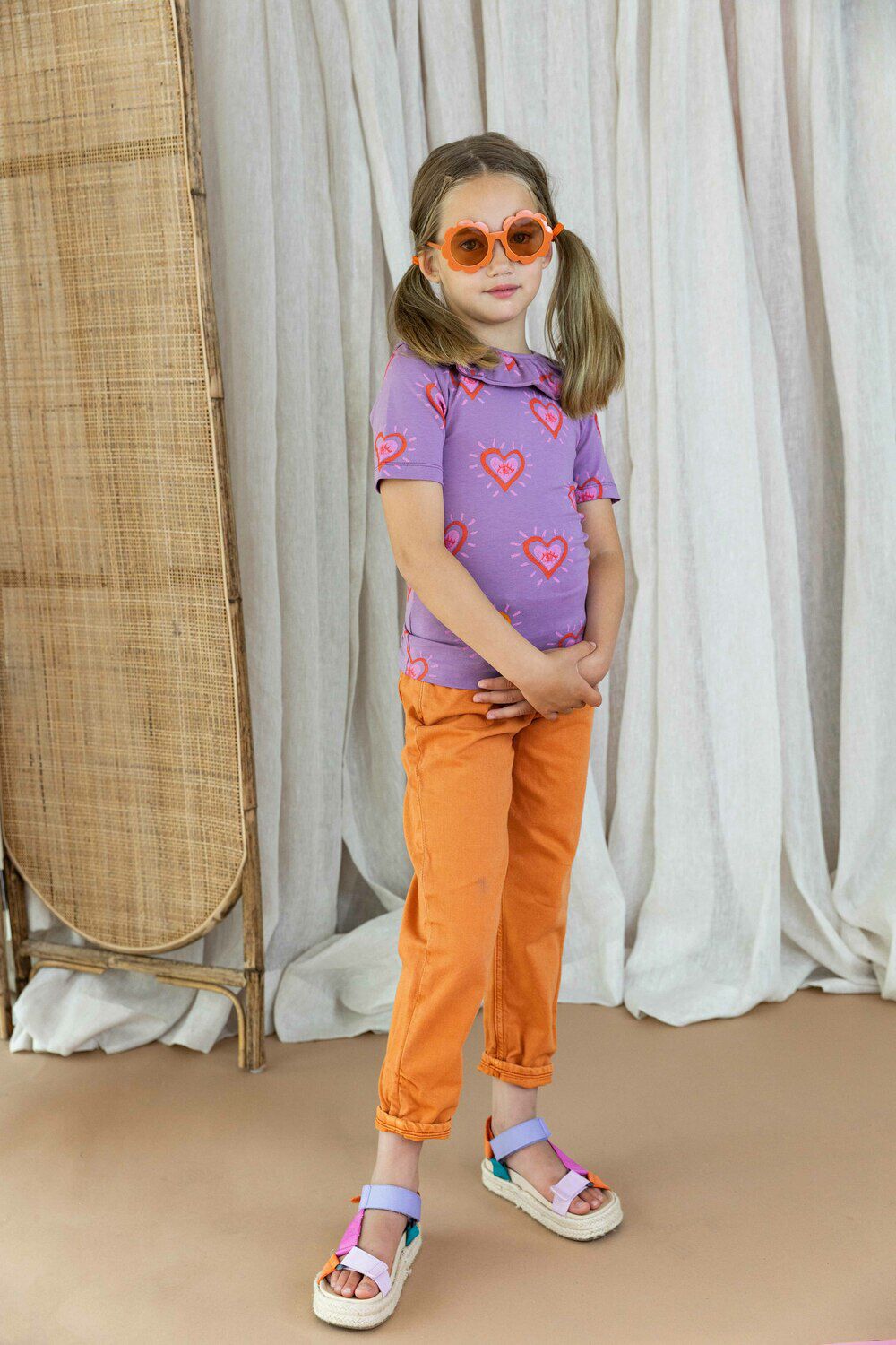 AMMEHOELA T-shirt AM-SOFIESS-31 Lilas - large