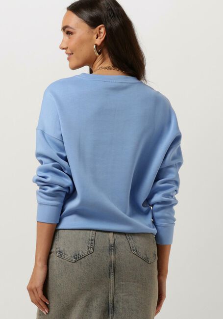 Donkerblauwe MSCH COPENHAGEN Sweater MSCHIMA Q SWEATSHIRT - large