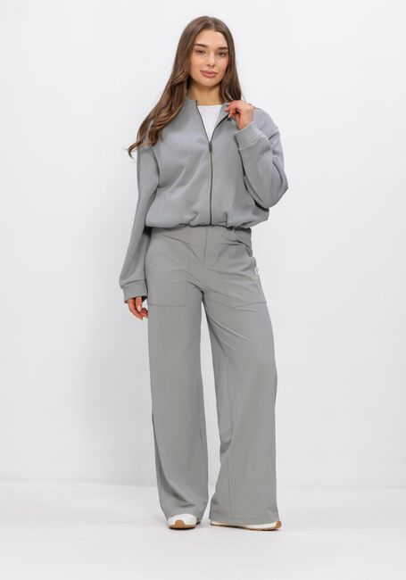 PENN & INK Gilet CARDIGAN PRINT en gris - large