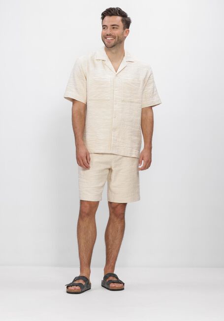 Ecru JC RAGS Casual overhemd CASUAL SHIRT AARON STRUCTURE - large