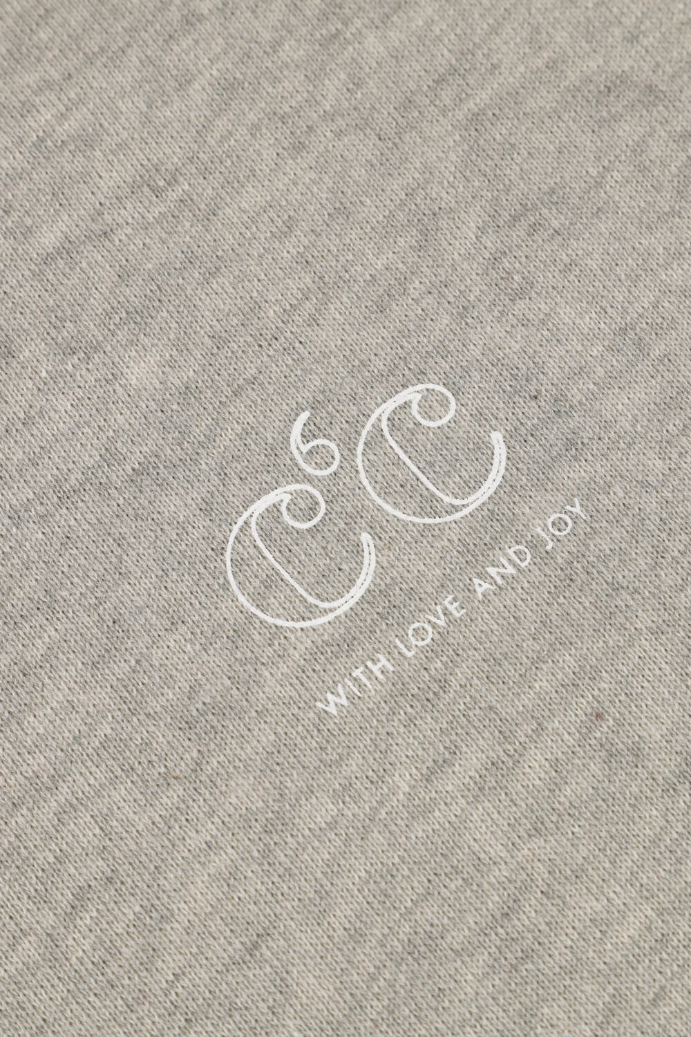 CO'COUTURE Mini robe CLEAN OVERSIZED SWEAT DRESS en gris - large