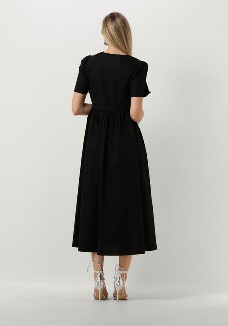 Zwarte TWINSET MILANO Midi jurk WOVEN DRESS - large