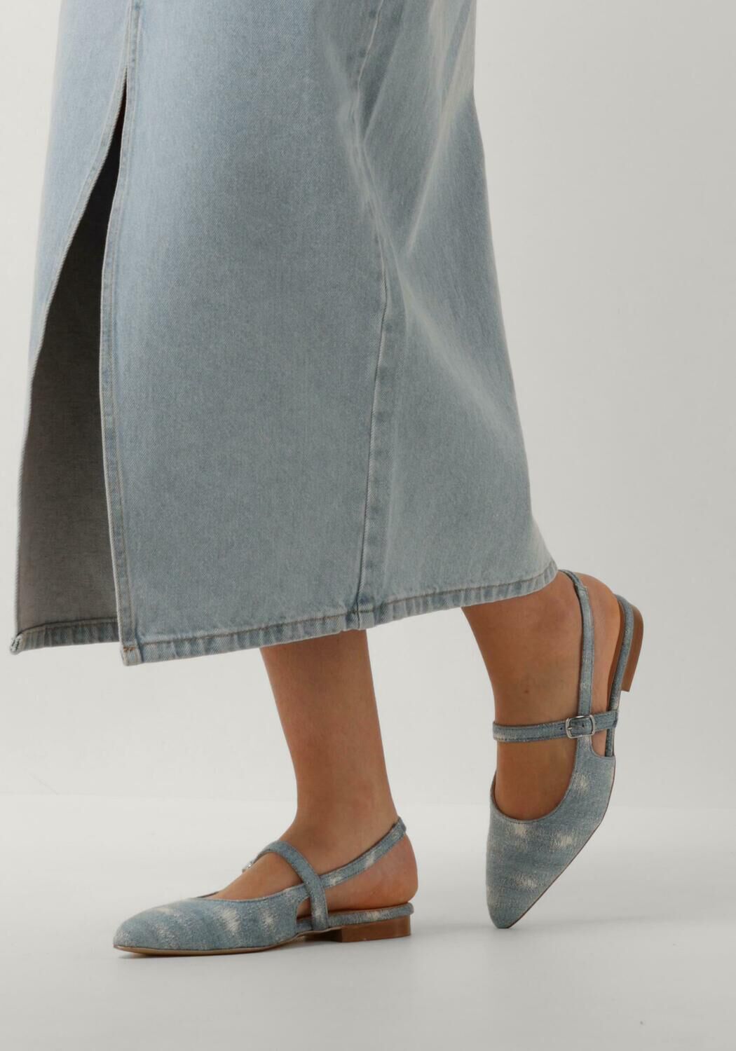 NOTRE-V VK1047 Slingbacks en bleu - large
