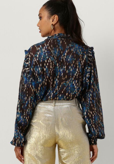 Donkerblauwe CIRCLE OF TRUST  MALLORY BLOUSE - large