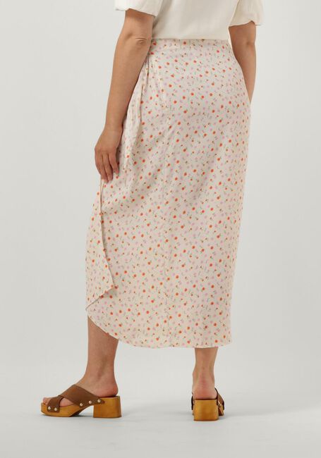 ENVII Jupe midi ENMALLORCA SKIRT AOP 7014 Crème - large
