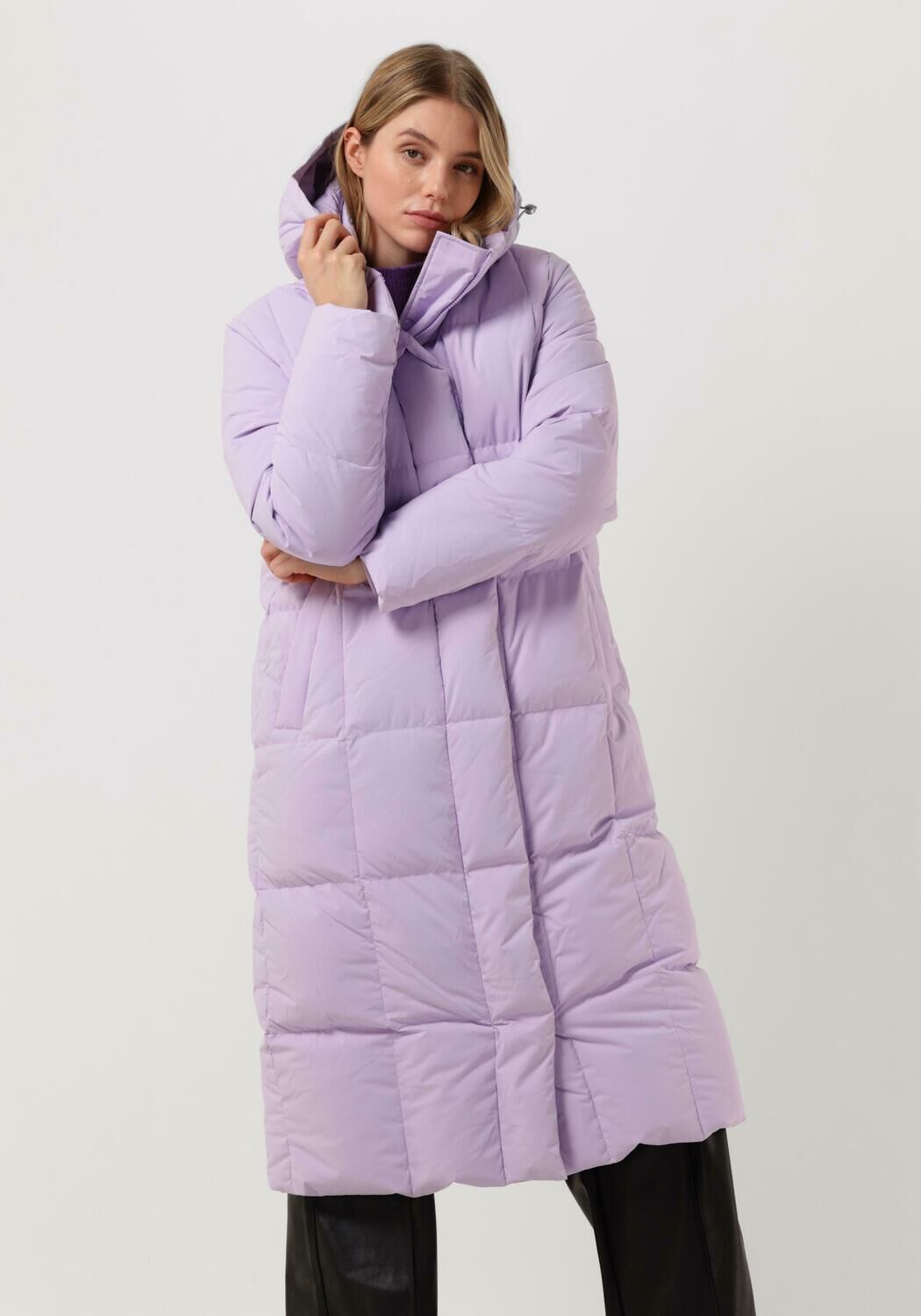 SELECTED FEMME Veste matelasse NITA DOWN COAT B Lilas Omoda