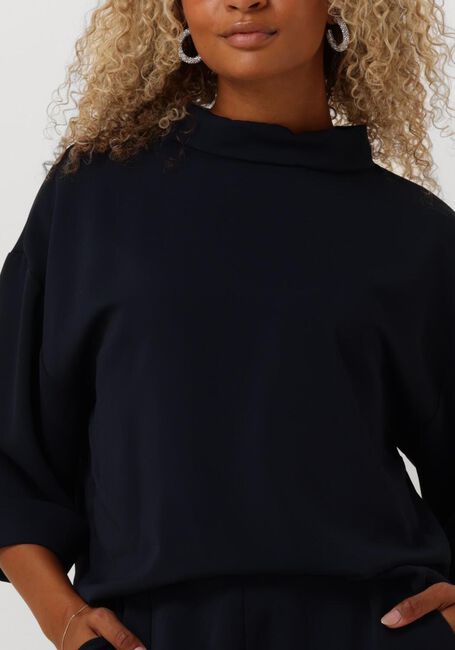 NEO NOIR Combinaison ARLO CREPE JUMPSUIT en bleu - large
