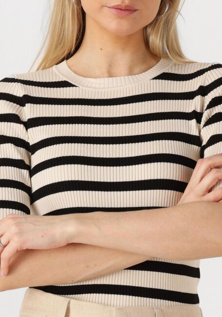 SELECTED FEMME Haut SLFMALI 2/4 KNIT O-NECK Écru - large