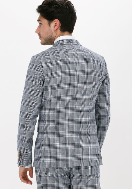 Donkerblauwe SELECTED HOMME Colbert SLHSLIM-NOAH MULTI CHECK BLZ - large