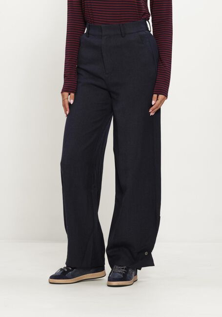 Donkerblauwe RUBY TUESDAY Broeken/jumpsuits CLENDIS TAPPERED BUTTON DETAIL PANTS - large
