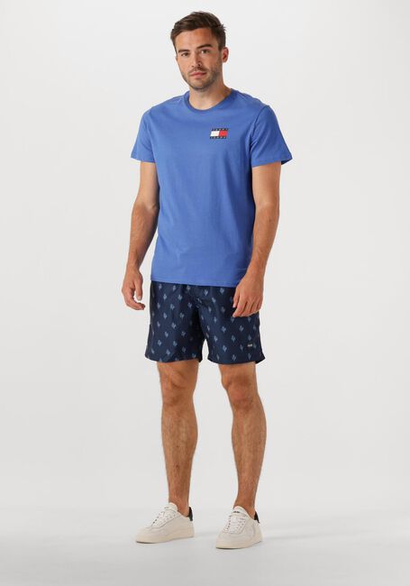 SHIWI Shorts de bain MEN MIKE SWIM SHORTS 7 INCH SKETCHED CORAL en noir - large