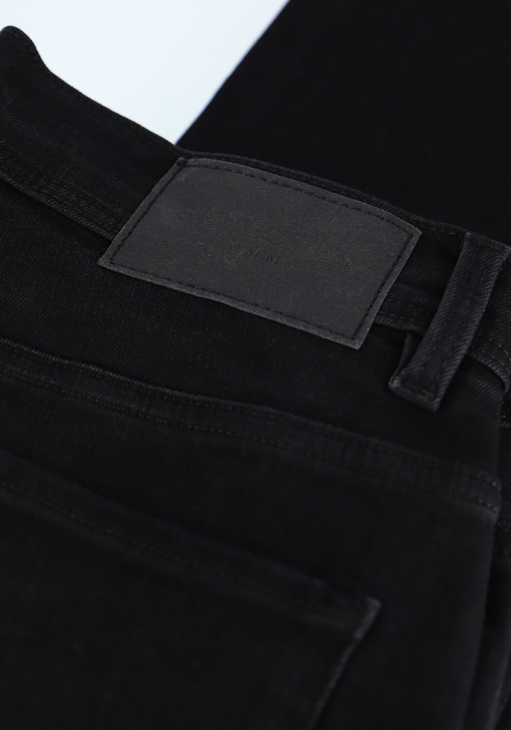 SELECTED MEN Slim fit jeans SLHSLIM-LEON 4003 W.BLACK ST J en noir - large