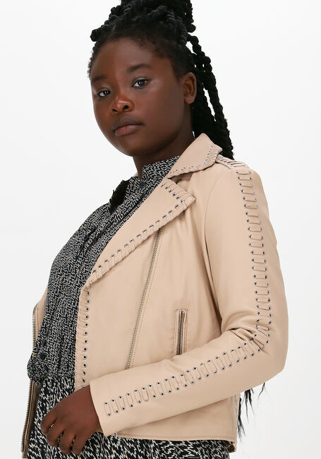 Beige IBANA Leren jas BOWA - large