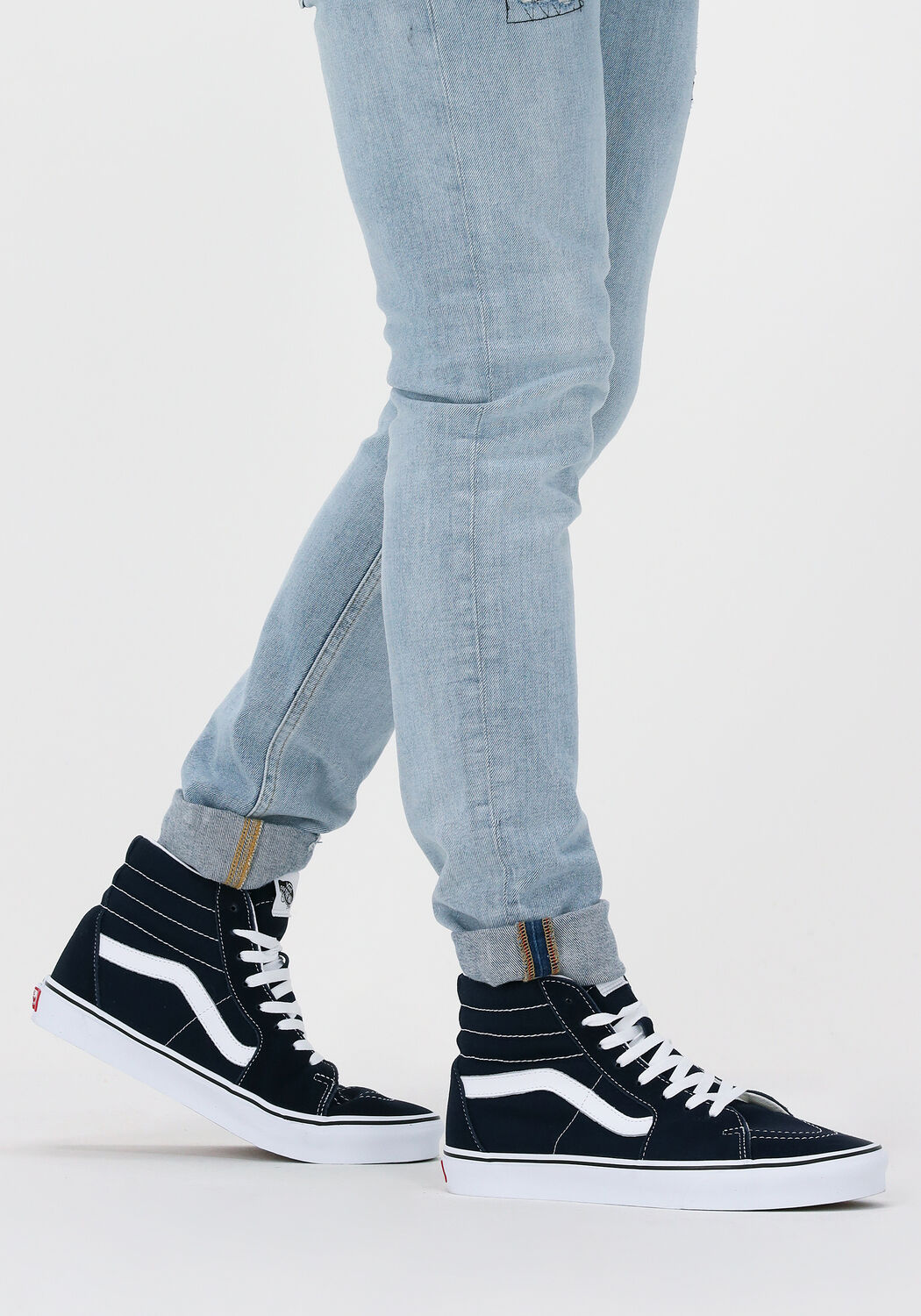 Vans montante bleu hotsell