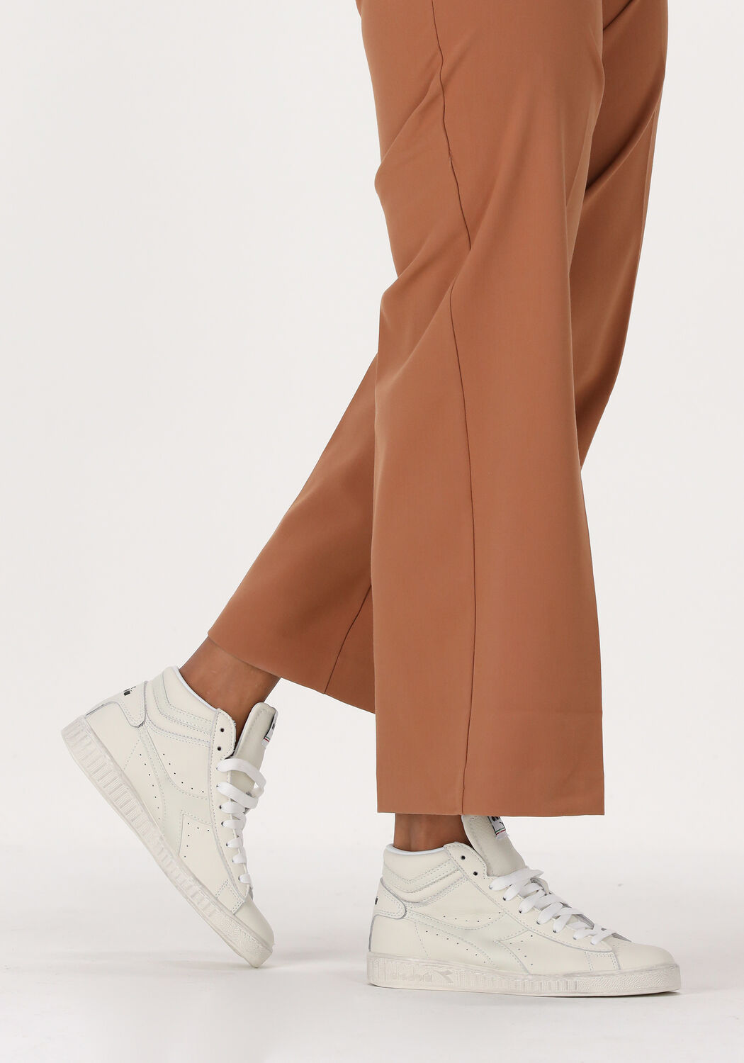 Witte DIADORA Sneakers GAME HIGH WAXED DAMES - large