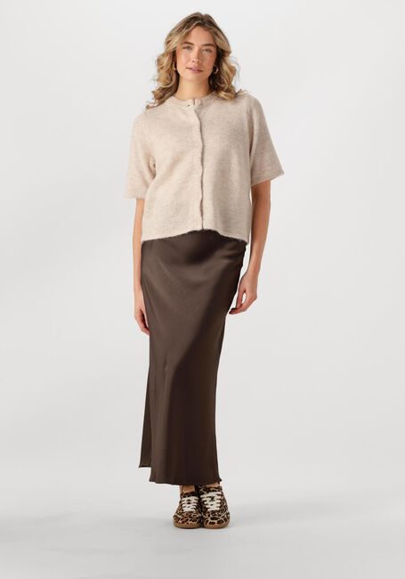 Bruine NEO NOIR Maxirok VICKY HEAVY SATEEN SKIRT - large