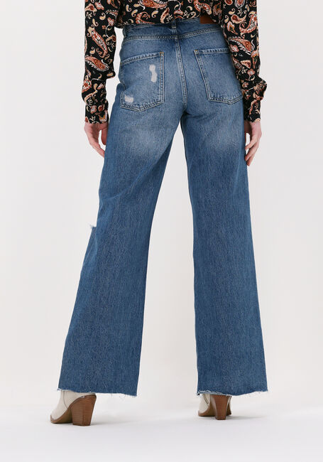COLOURFUL REBEL Wide jeans GAIA HIGH RISE WIDE LEG DENIM PANTS en bleu - large