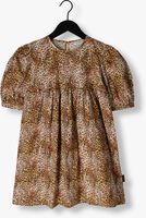 Bruine DAILY BRAT Midi jurk LEOPARD HEART DRESS - medium