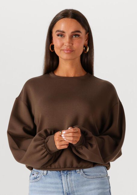 MSCH COPENHAGEN Chandail MSCHBRIONNA IMA Q SWEATSHIRT en marron - large