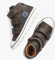 Bruine DEVELAB Hoge sneaker 41947 - medium