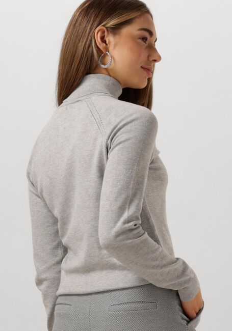 SUMMUM Col roulé TURTLE NECK SWEATER SOFT VISCOSE POLYAMIDE KNIT en gris - large