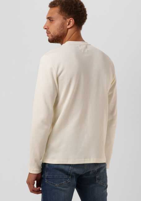 ANERKJENDT Pull AKSILO LS WAFFLE TEE Blanc - large